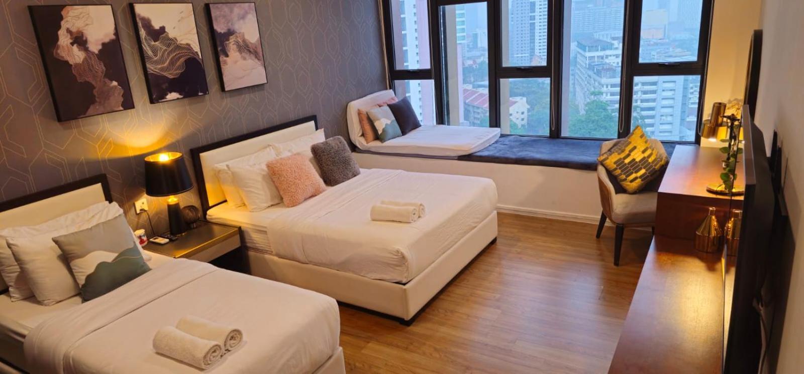 Luxurious Ceylonz Suite Near Bukit Bintang 4Pax กัวลาลัมเปอร์ ภายนอก รูปภาพ