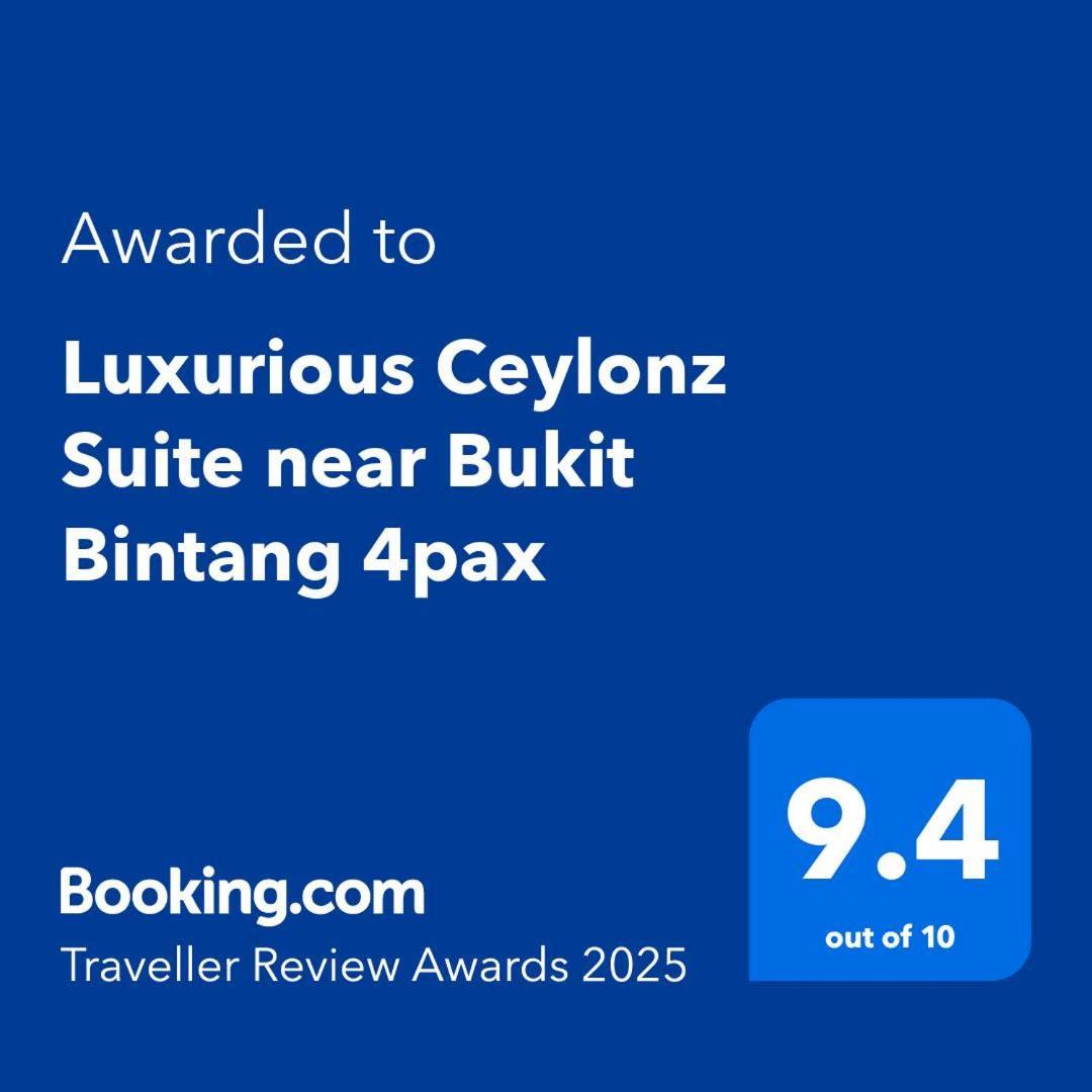 Luxurious Ceylonz Suite Near Bukit Bintang 4Pax กัวลาลัมเปอร์ ภายนอก รูปภาพ